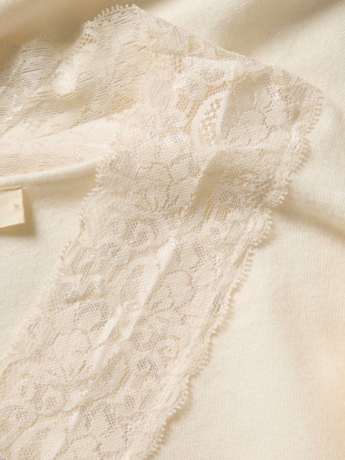 Camisola com renda