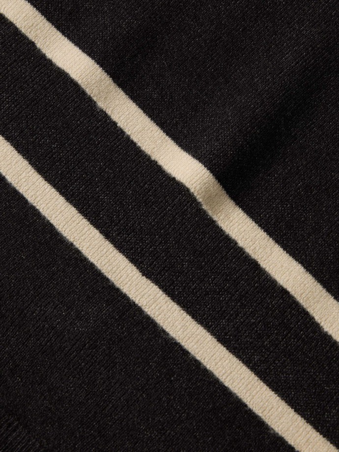 Camisola de malha com contraste