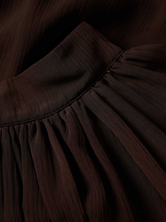 Blusa com efeito bal�o