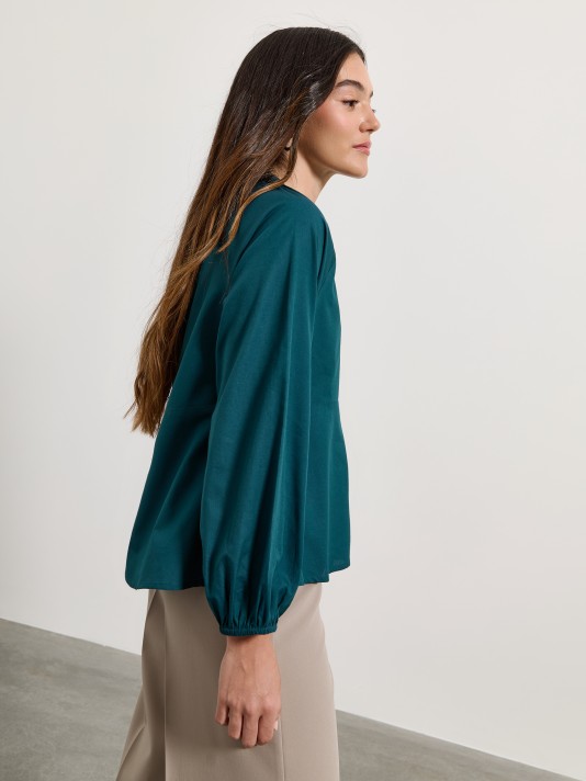 Blusa com bot�es