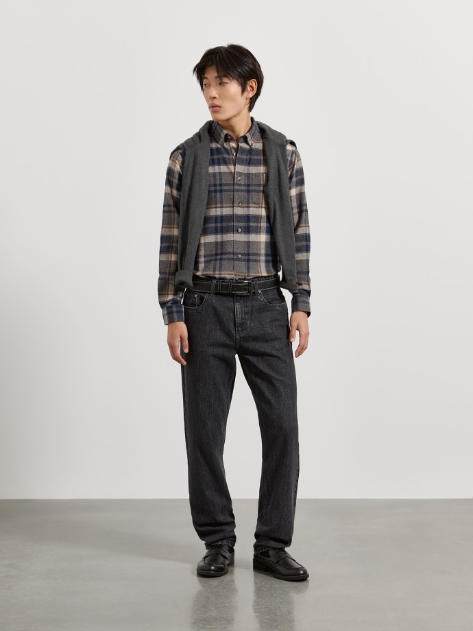 Camisa de flanela xadrez