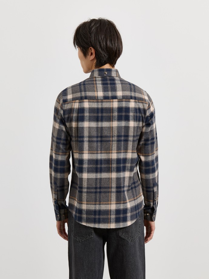Camisa de flanela xadrez