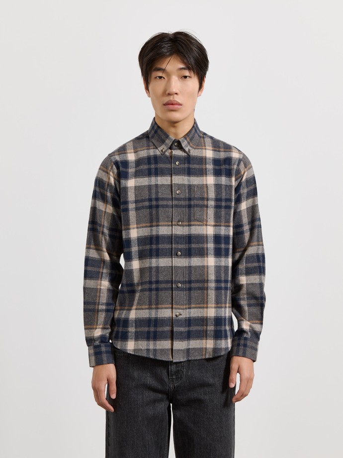 Camisa de flanela xadrez