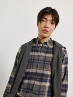 Camisa de flanela xadrez