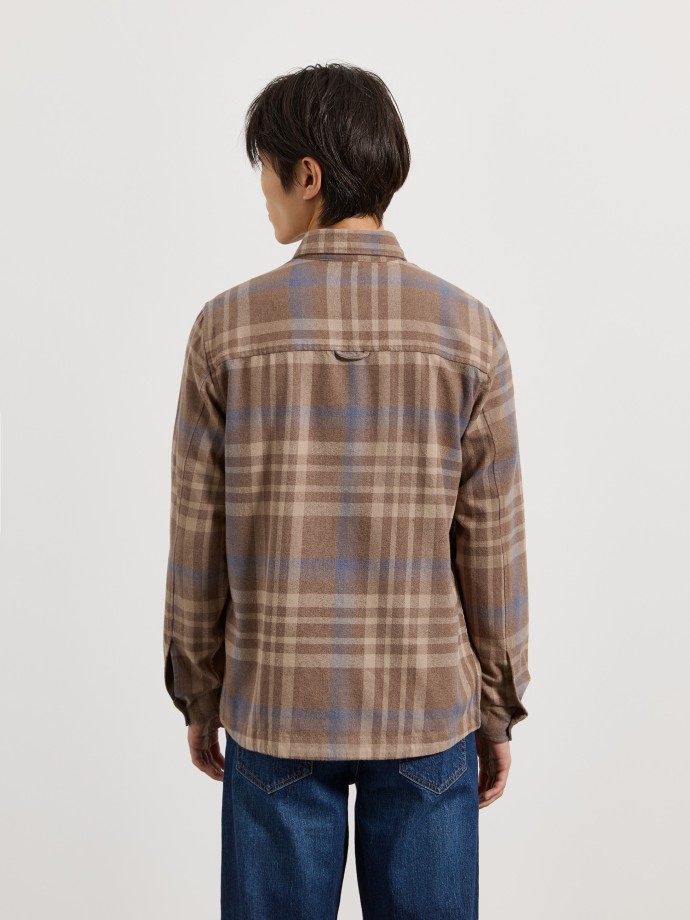 Camisa de flanela xadrez