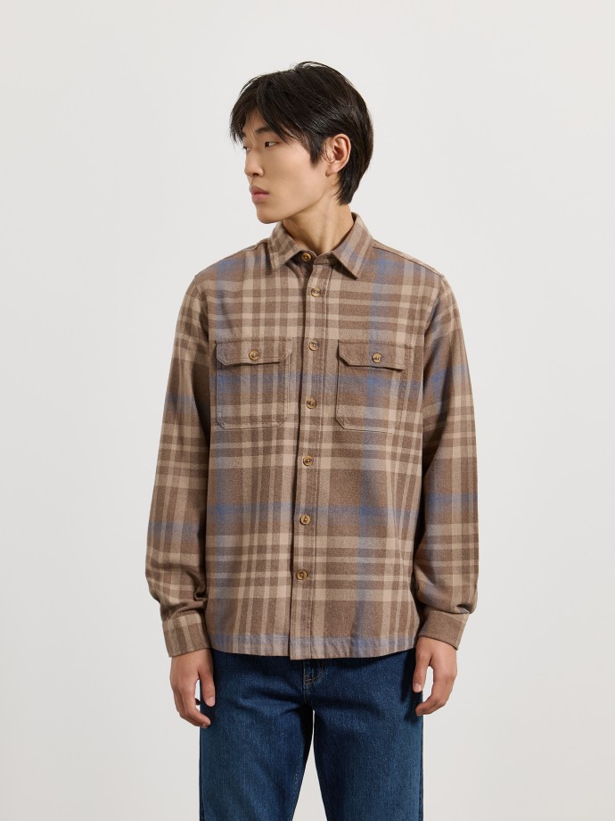Camisa de flanela xadrez
