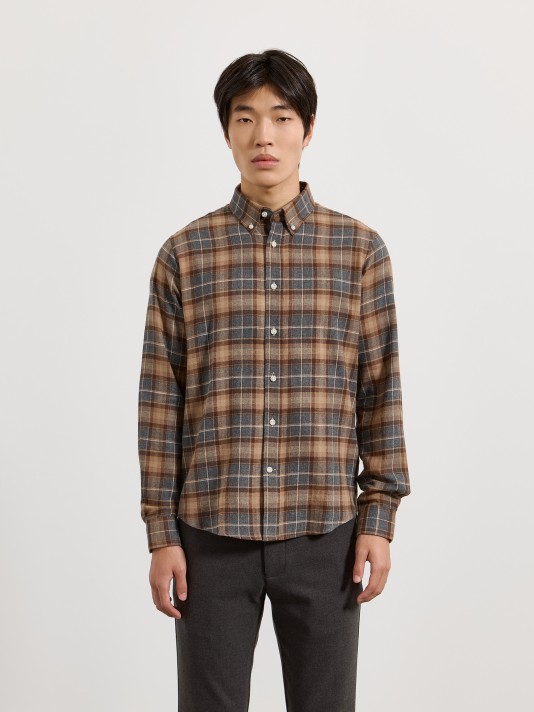 Camisa de flanela xadrez Camisa de flanela xadrez