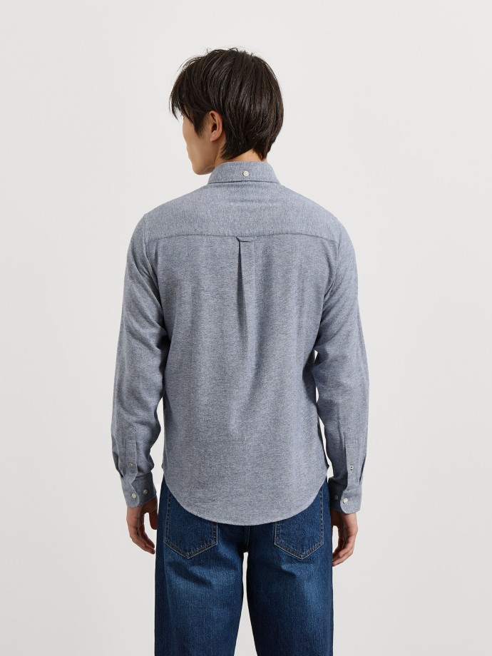 Camisa de flanela com bolso