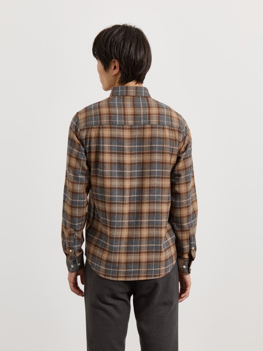 Camisa de flanela xadrez Camisa de flanela xadrez