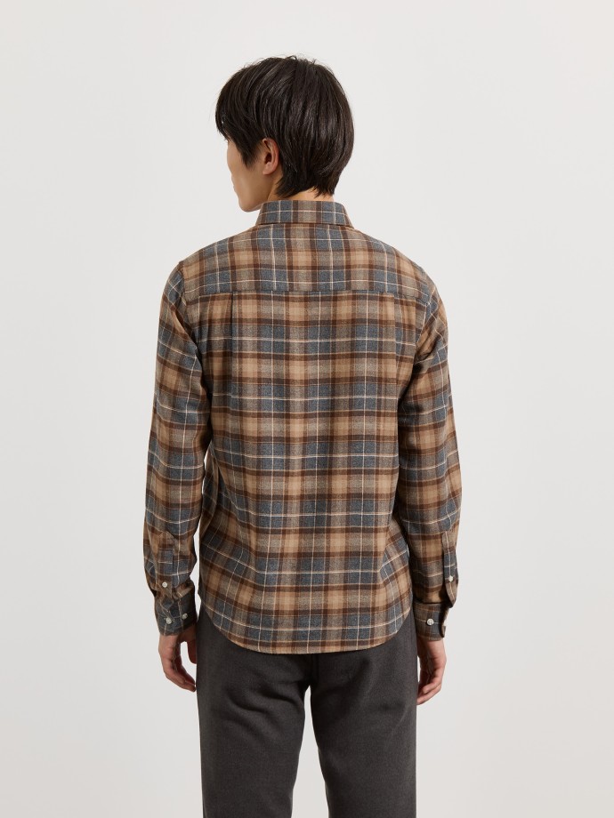 Camisa de flanela xadrez