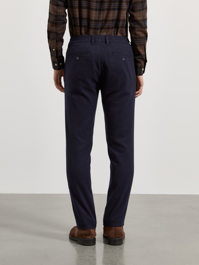 Cal�as de sarja slim fit