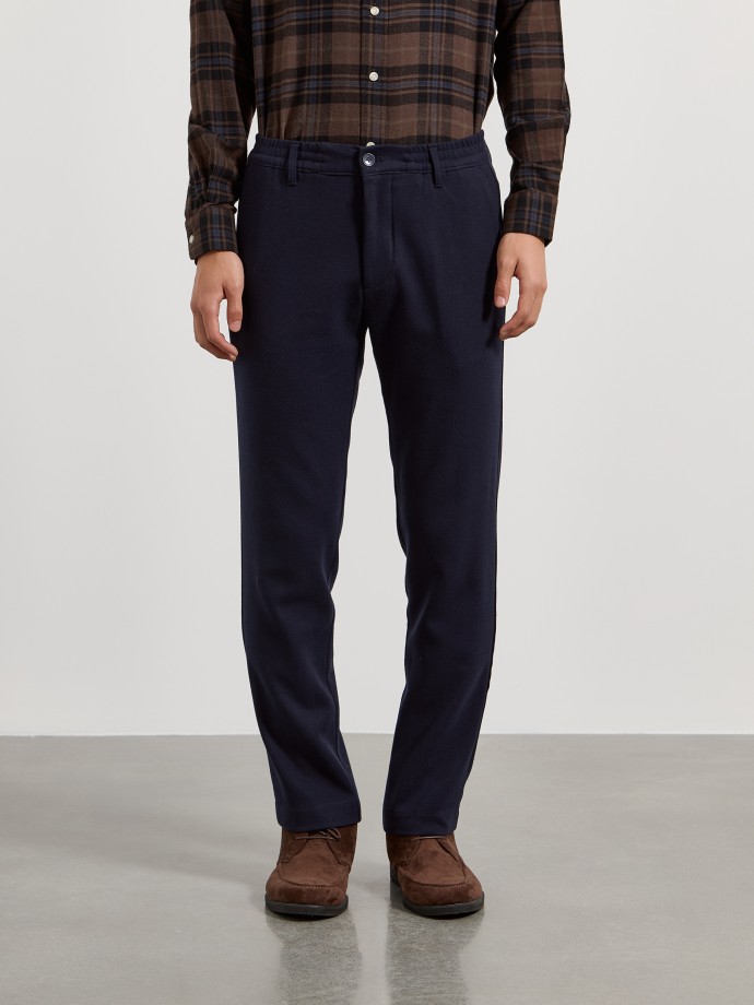 Cal�as de sarja slim fit