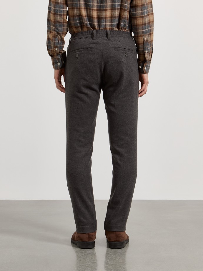 Cal�as de sarja slim fit