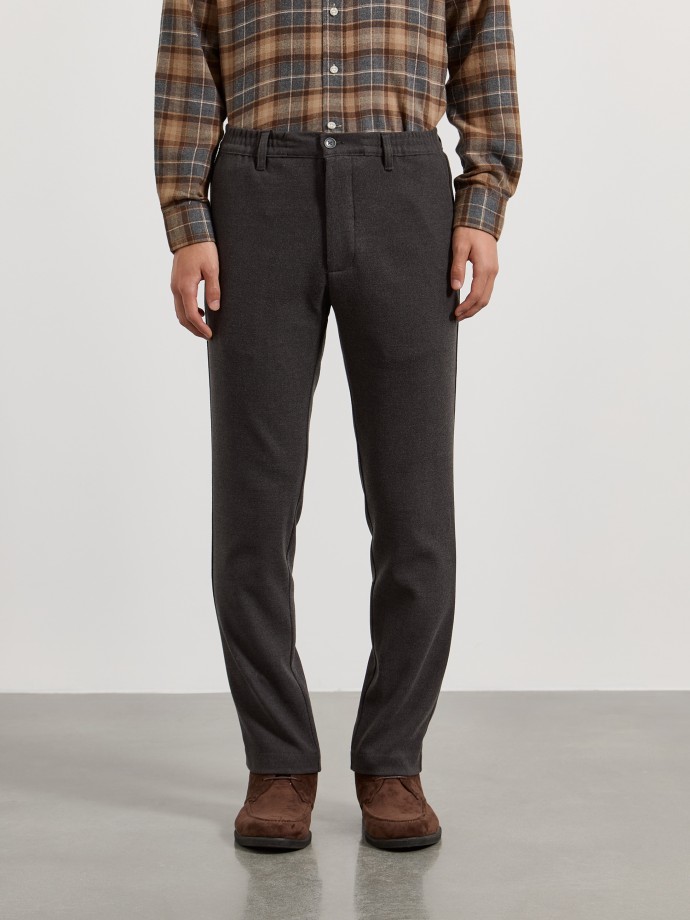 Cal�as de sarja slim fit