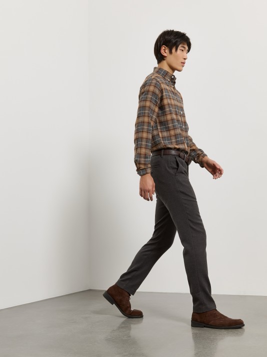 Cal�as de sarja slim fit