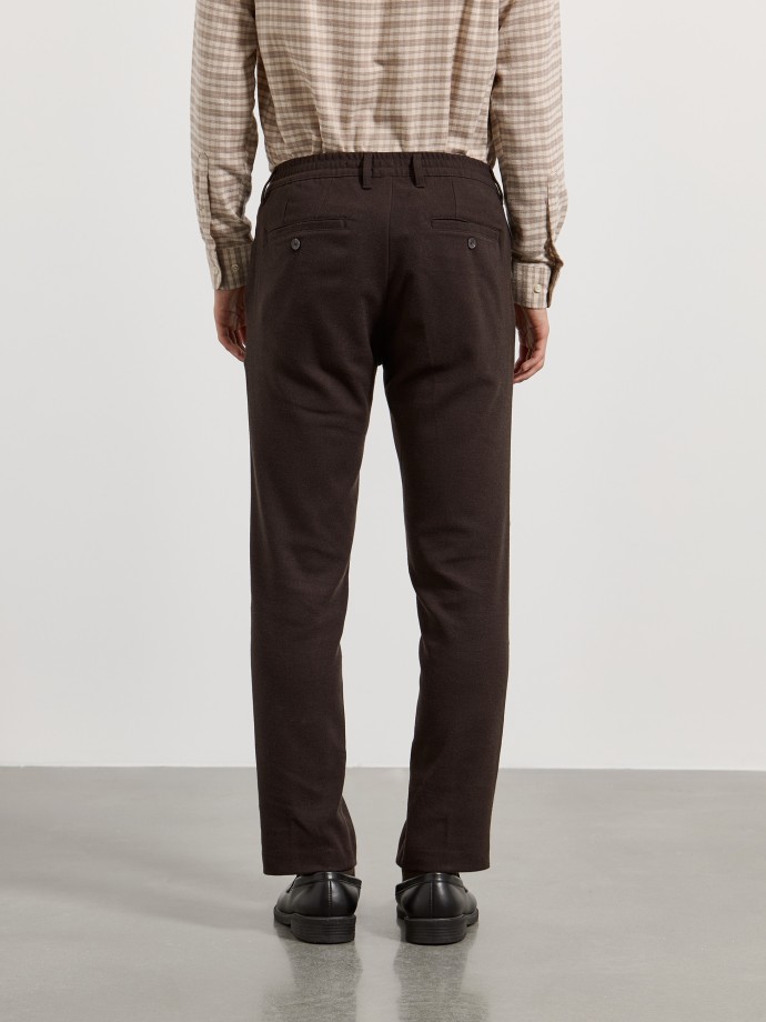 Cal�as de sarja slim fit