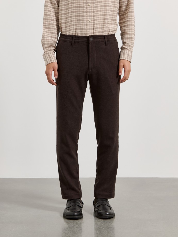 Cal�as de sarja slim fit