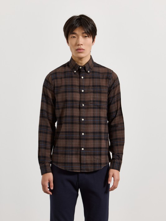 Camisa xadrez com bolso Camisa xadrez com bolso