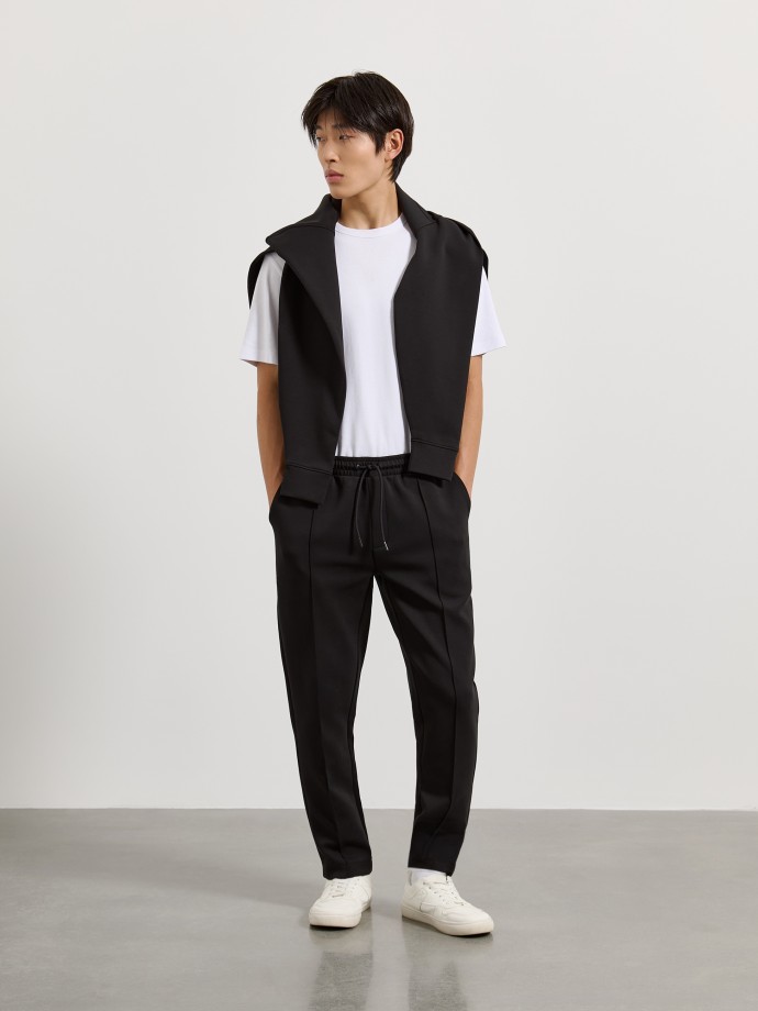 Cal�as jogger com nervura