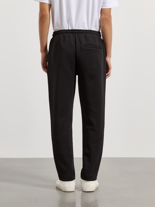 Calças jogger com nervura Calças jogger com nervura