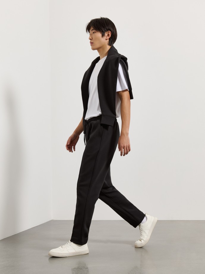 Cal�as jogger com nervura