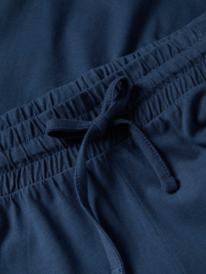 Calças de pijama com cordão Calças de pijama com cordão