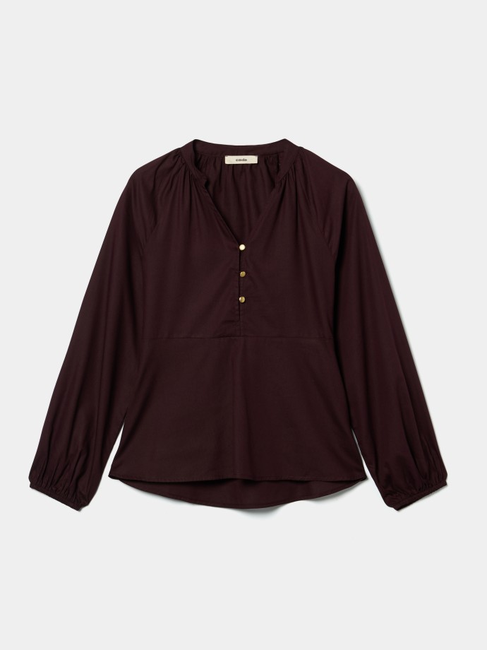 Blusa com bot�es