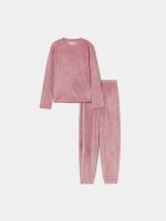 Pijama polar com estrelas