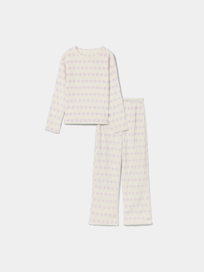 Pijama polar estampado Pijama polar estampado