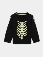 Sweatshirt Esqueleto Brilha No Escuro Sweatshirt Esqueleto Brilha No Escuro