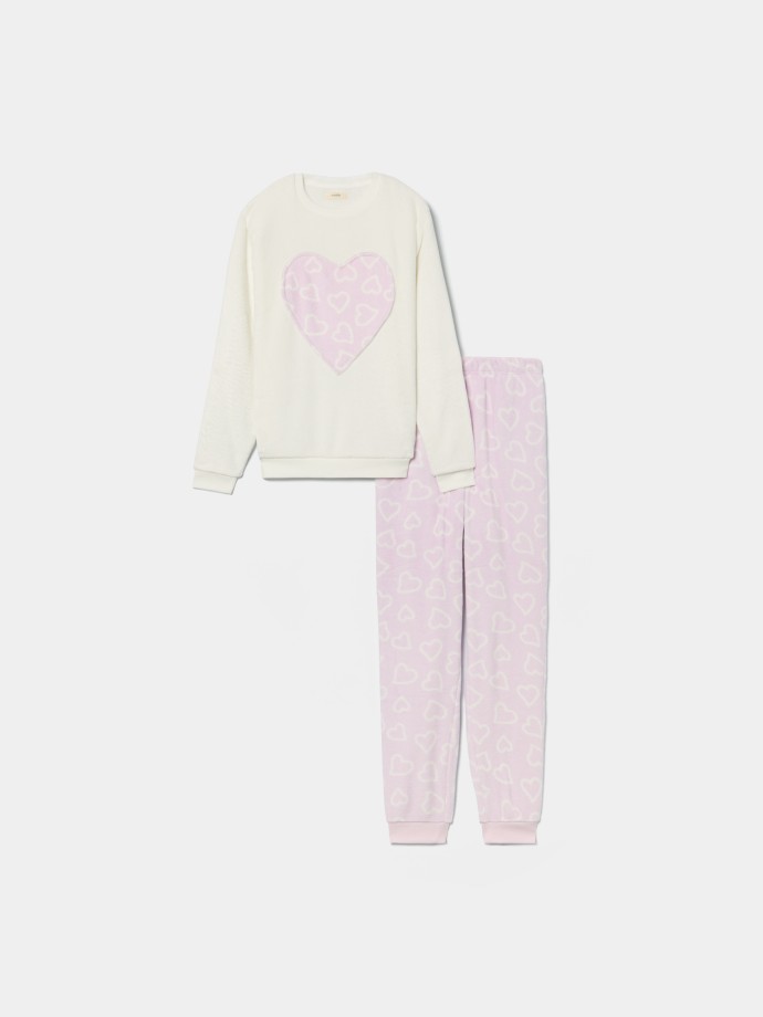 Pijama polar estampado Pijama polar estampado