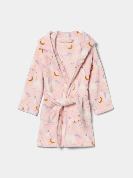 Robe polar estampado