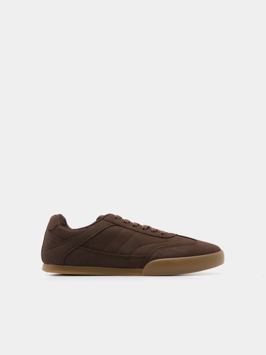 Dark brown sneakers Dark brown sneakers