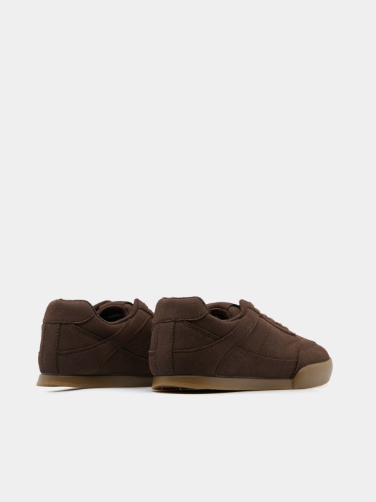 Dark brown sneakers Dark brown sneakers