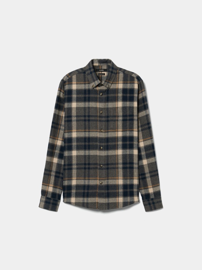 Camisa de flanela xadrez