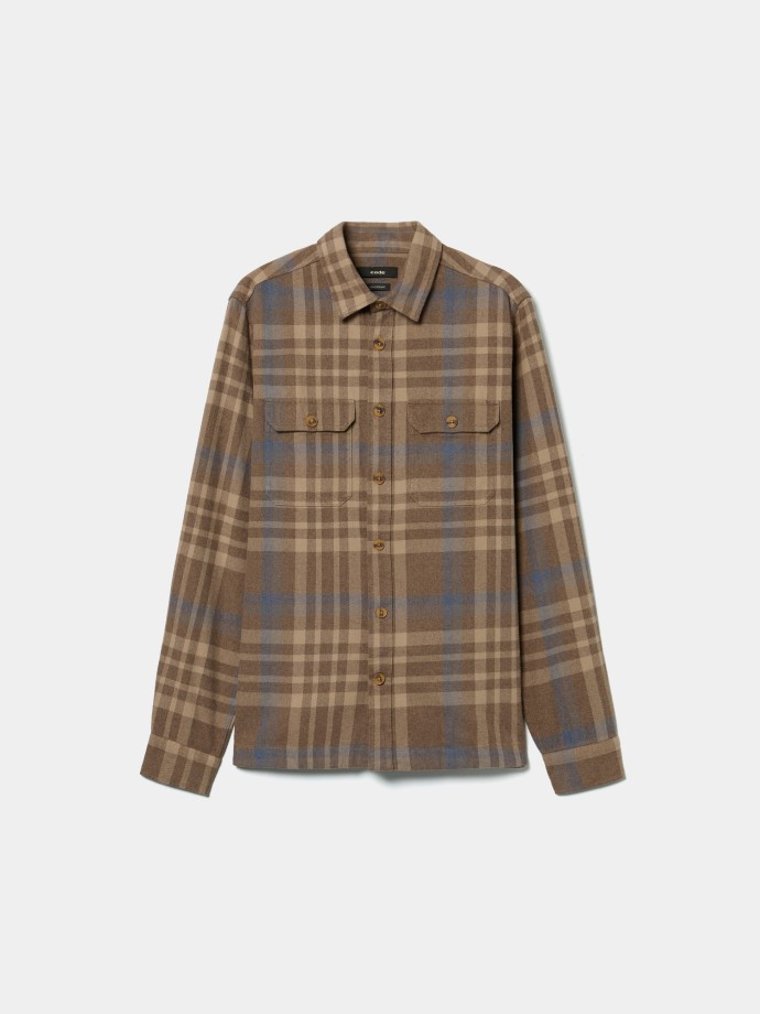 Camisa de flanela xadrez
