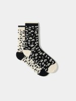 Pack de 2 meias animal print