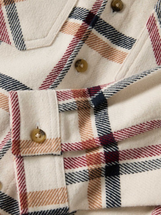 Sobrecamisa aos quadrados Sobrecamisa aos quadrados