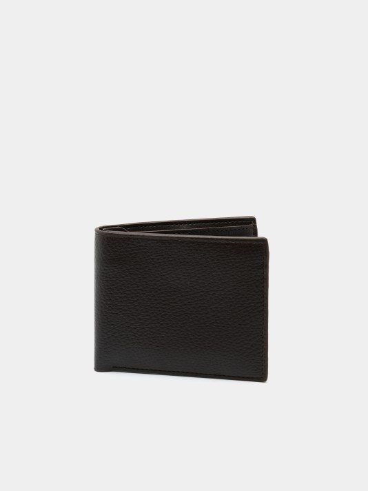 Wallet in dark brown