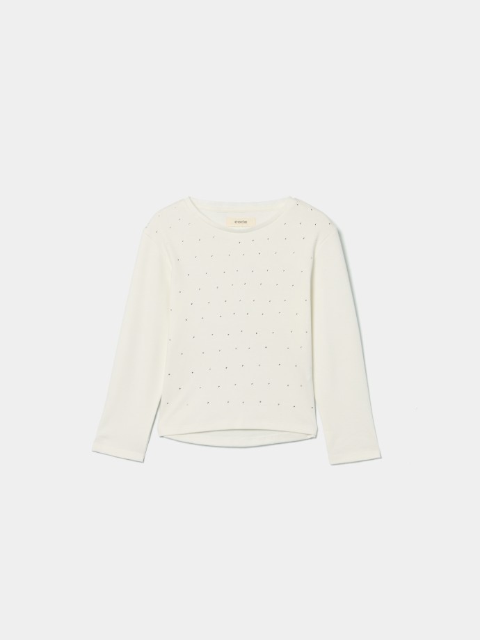 Camisola com brilhantes Camisola com brilhantes