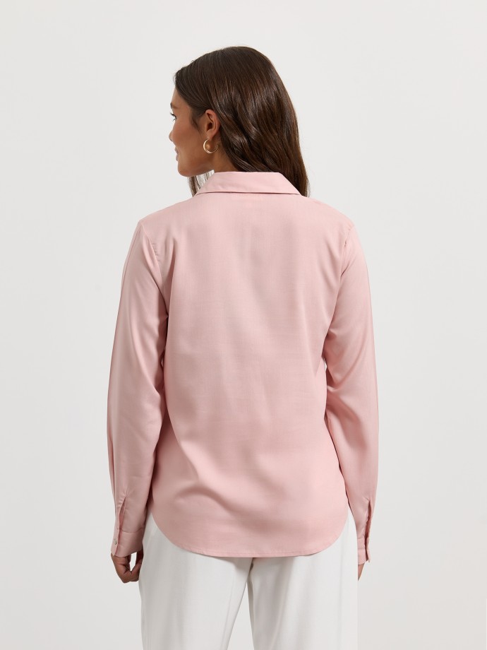 Camisa com top de renda