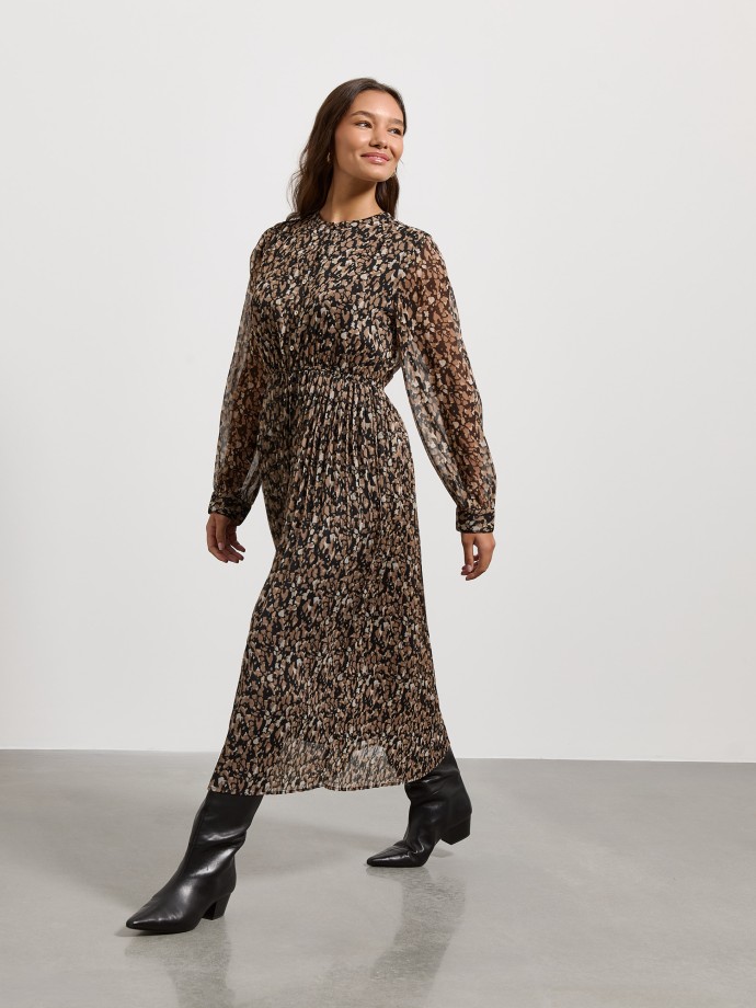 Vestido plissado