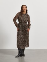 Vestido plissado