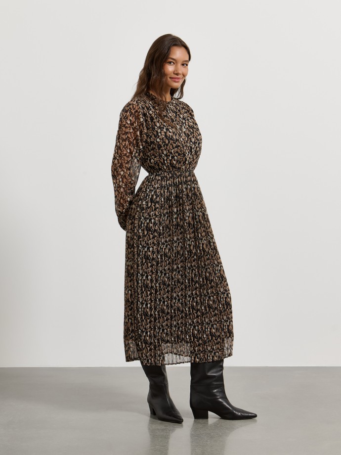 Vestido plissado
