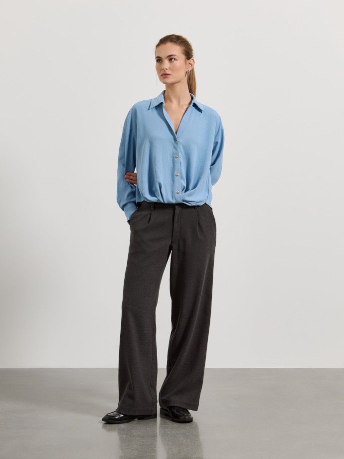 Camisa com efeito bal�o