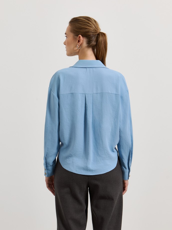 Camisa com efeito bal�o