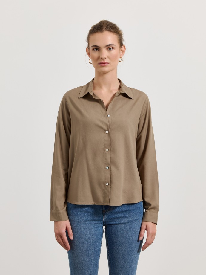 Camisa com top de renda