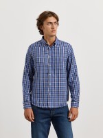 Camisa xadrez com bolso