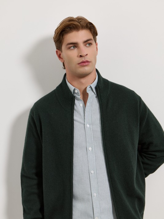 Camisa oxford com bolso