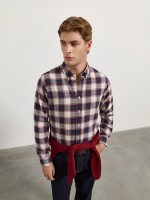 Camisa xadrez em algod�o